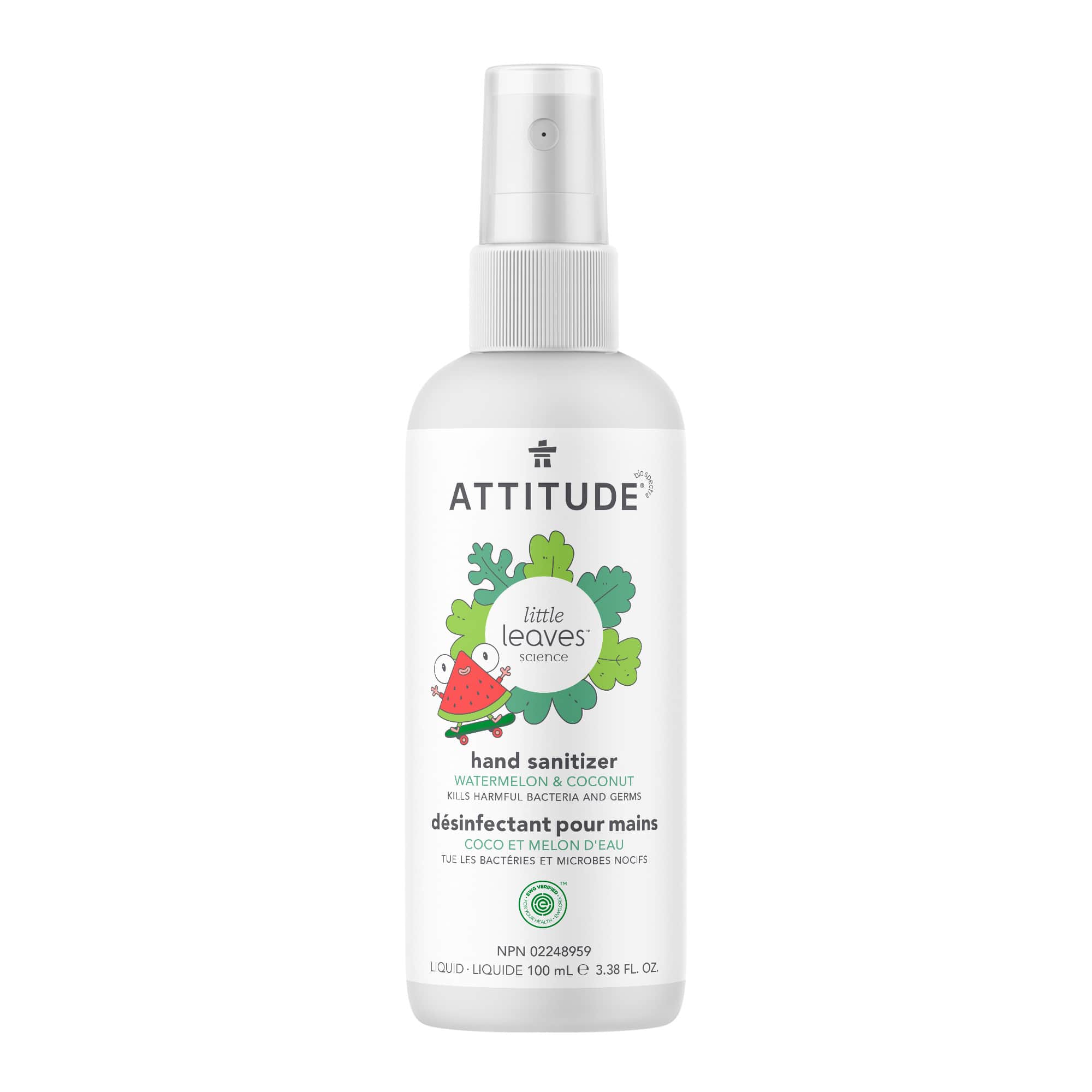 Hand Sanitizer little leaves™ Watermelon & coconut 21317_en?_main? Watermelon and Coco / 1 unit - 3.38 FL. OZ.