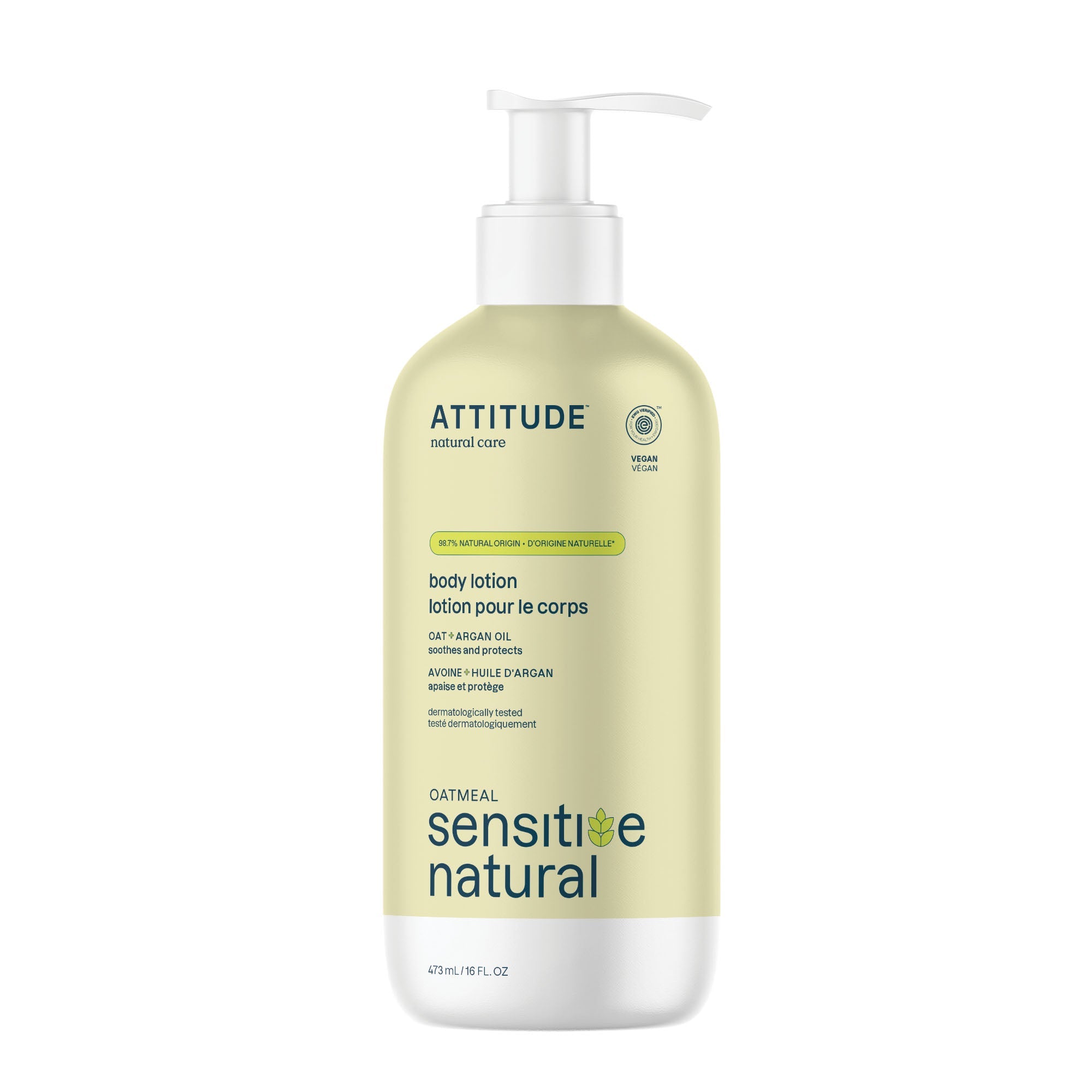 ATTITUDE Sensitive skin Moisturize & 修复干燥皮肤身体乳液摩洛哥坚果油60852_zh?_main?