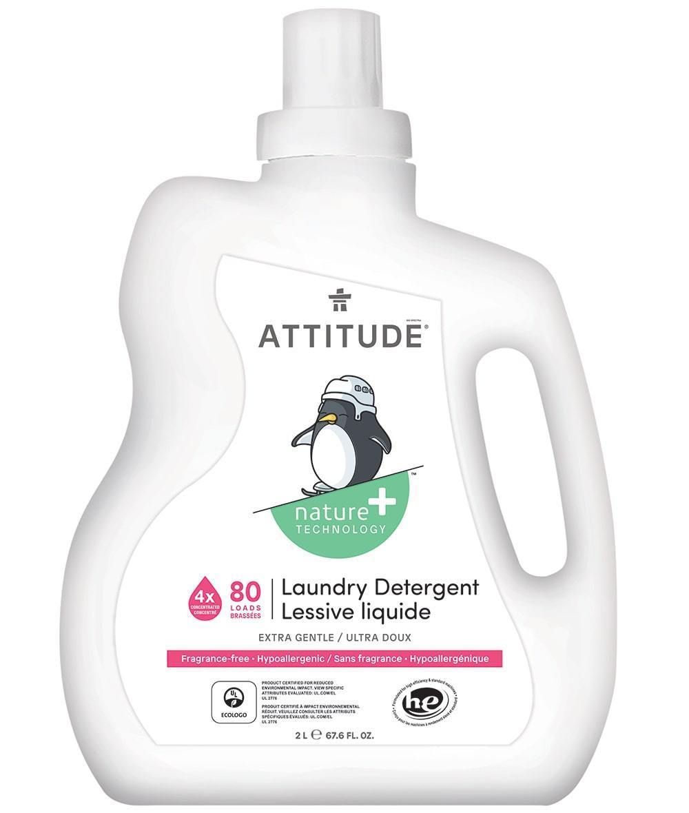 Hypoallergenic Baby Laundry Detergent 80 loads - Fragrance-free front 12083_en?_main? 无香味的 / 80 loads
