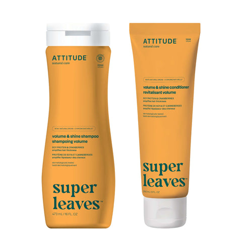 Volume and Shine Shampoo and Conditioner | ATTITUDE