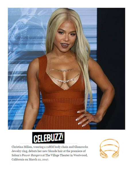 Christina Milian in Glamrocks Ring