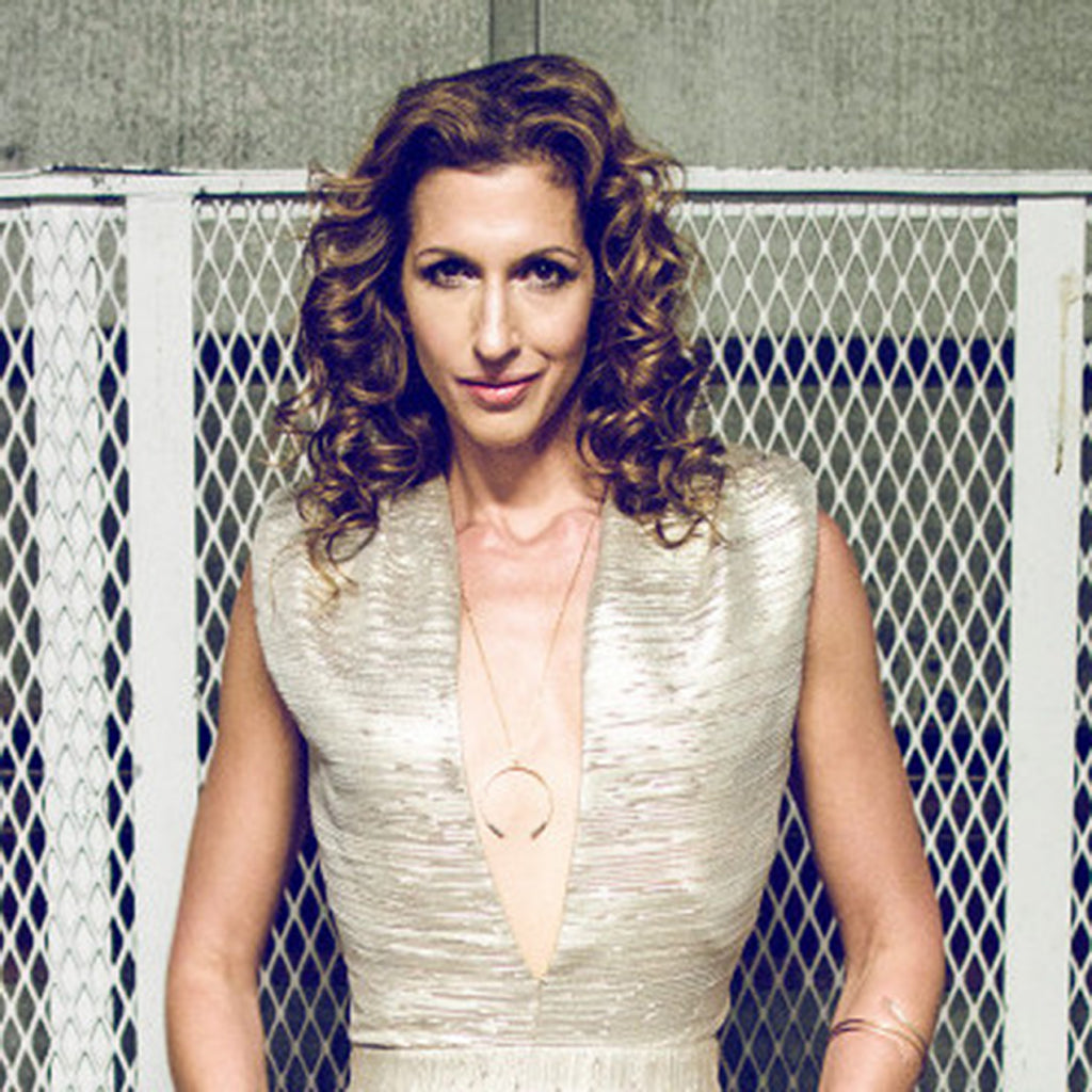 Alysia Reiner in Origin Mag wearing Glamrocks