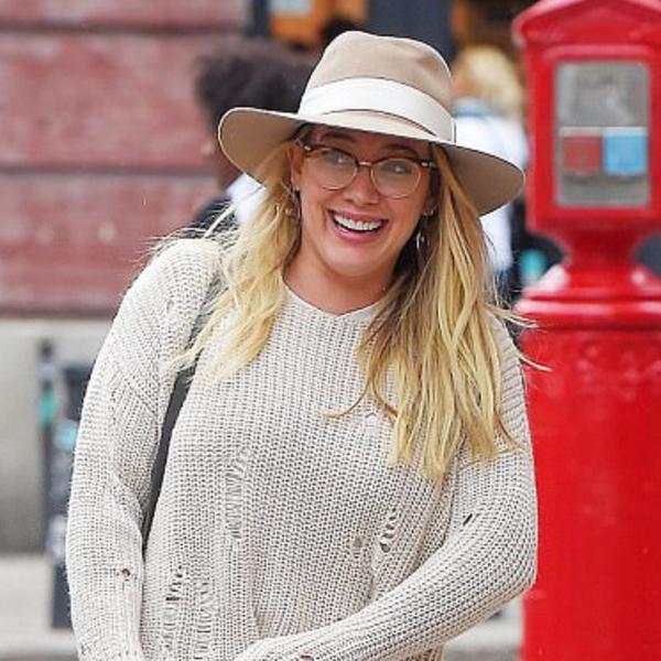 Hilary Duff wearing Glamrocks Earrings