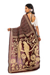 Blended Silk Kantha Stitch Saree (0603)