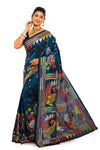 Festival Kantha Stitch Saree