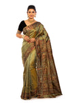 Gorgeous Partywear Pure Silk Baluchari Saree (0875)