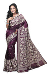 Fashionable Fusion Kantha Stitch Saree