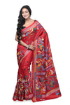 Women's Pure Hand work Blended Silk Saree