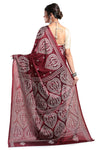 Gujarati Stitch Blended Silk Saree - Elegant Ethnic Wear