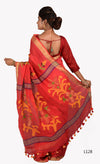 Festiv Linen Handloom Sari