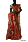 Gorgeous Dual-color Handloom Tant Silk