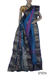 Elegant Bengali Tant Silk Sari