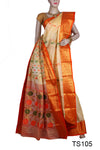 Ethnic Bengali Tussar Silk Saree