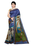 Pure Hand painted with Kanthastitch Saree