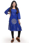 Pure Hand Stitch Design Cotton Kurti