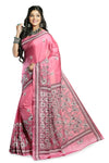 Glamorous Kantha Stitch Partywear Saree