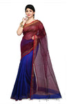 Designer Matka-Resham Silk Two Shaded Saree