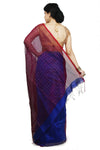 Designer Matka-Resham Silk Two Shaded Saree