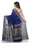 Linen Cotton Organic Handloom Saree