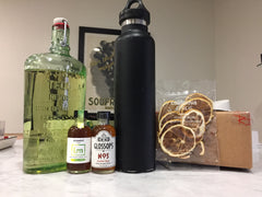 Twist Your Spirits Smoke Y Margarita Cocktail Kit for Cocktails on the Go or at the Beach