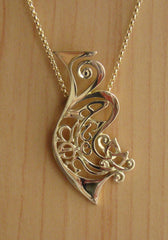 Finished necklace for Bespoke Jewellery. Handcrafted Irish design, made my Elena Brennan in Cavan Ireland.