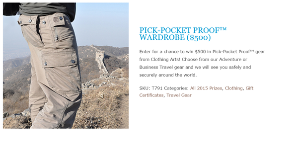 pick pocket proof wardrobe