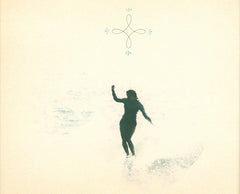 Limited Edition Surfing Art Print "Grace Upon Grace" - Mixed Media