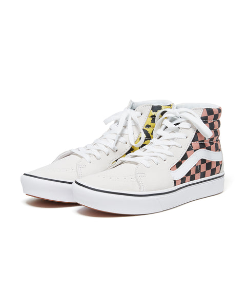 vans sk8 hi mix checkerboard