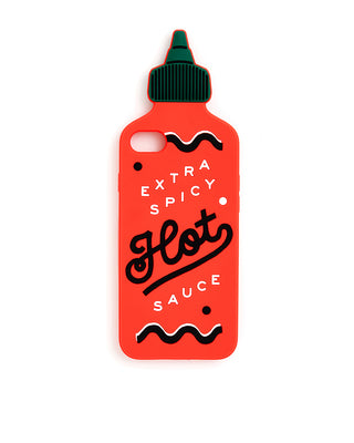 silicone iphone 7 case - hot sauce