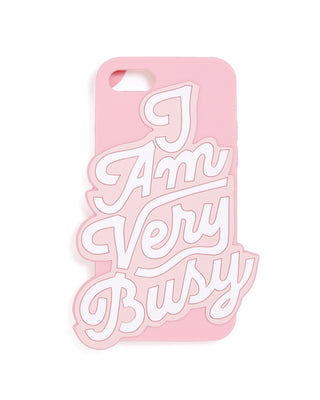 silicone iphone 7 case - i am very busy