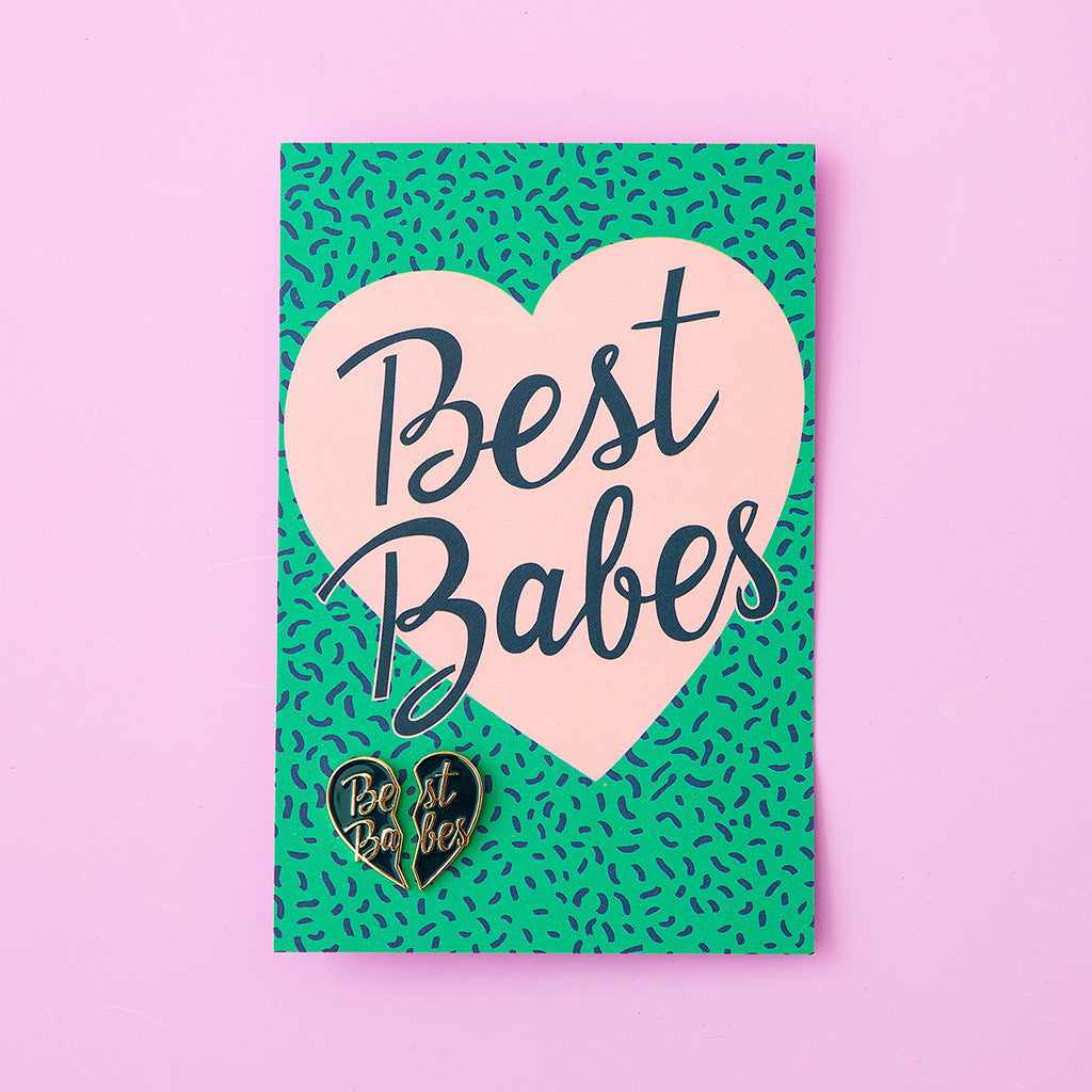 Best Babes Pin Postcard 5051