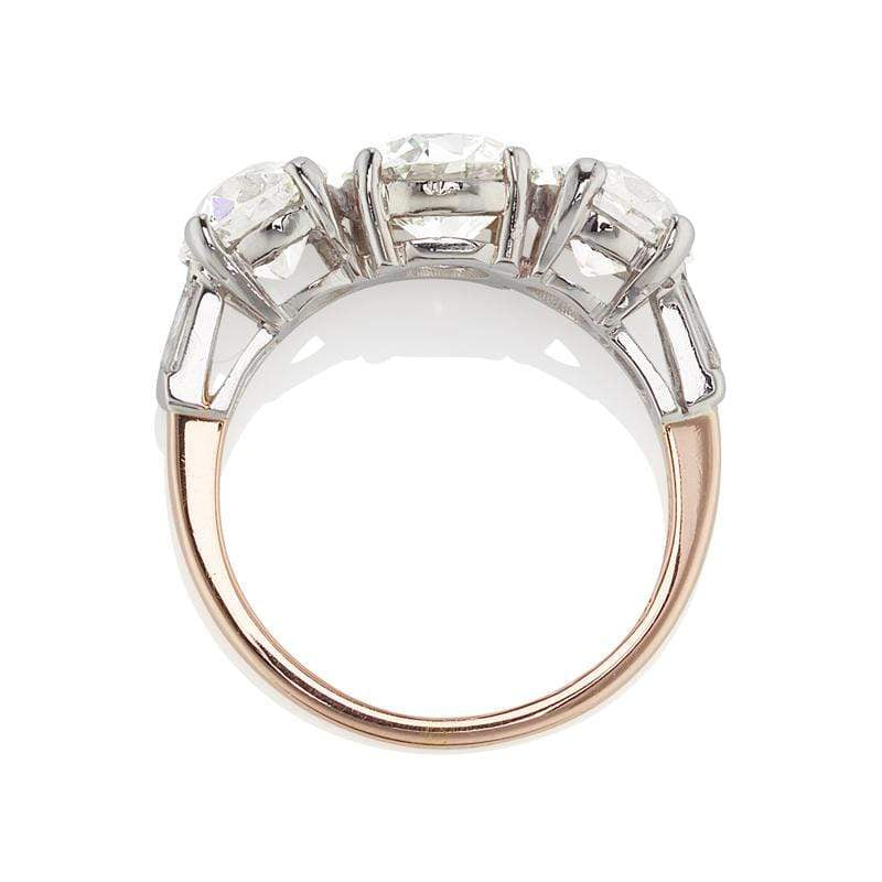 cartier three stone engagement rings
