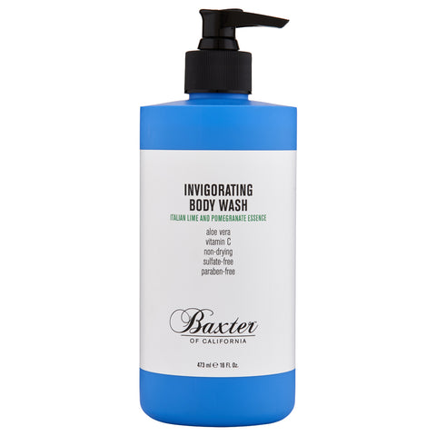 Baxter of California Invigorating Body Wash Italian Lime & Pomegranate Essence | Apothecarie New York