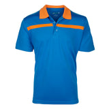 Men's Traditionally Bold Short Sleeve Golf Shirts - Line Contrast