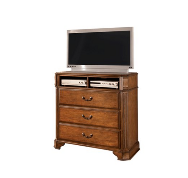 3 Drawer Media Chest Luxe Home Decorators