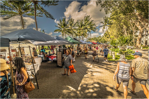 Palm Cove Markets findet jeden ersten Sonntag im Monat statt (außer September)