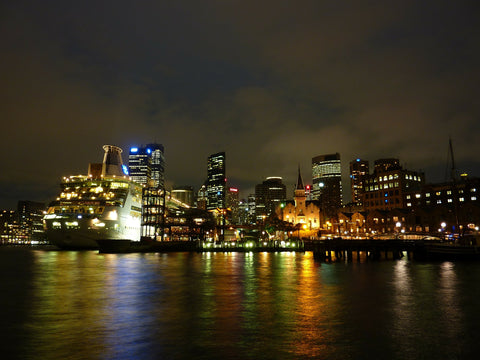 cruise at night