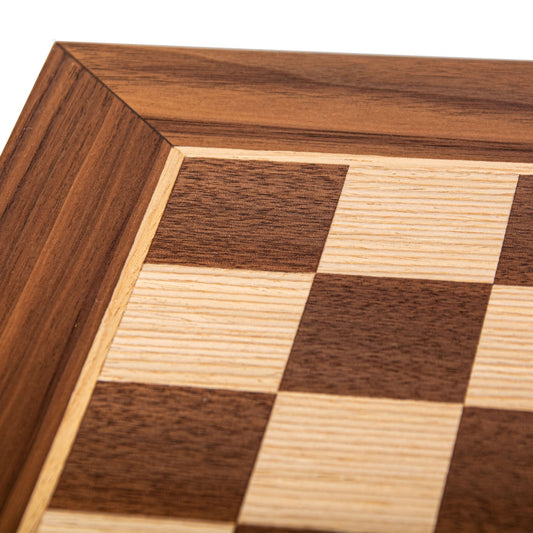 Oak Walnut Chess Board