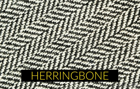 Herringbone fabric pattern