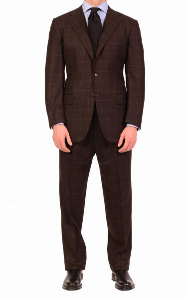 Kiton Windowpane Suit