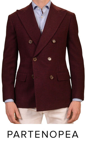 sartoria partenopea double breasted blazer