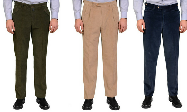 Rubinacci corduroy pants and slacks