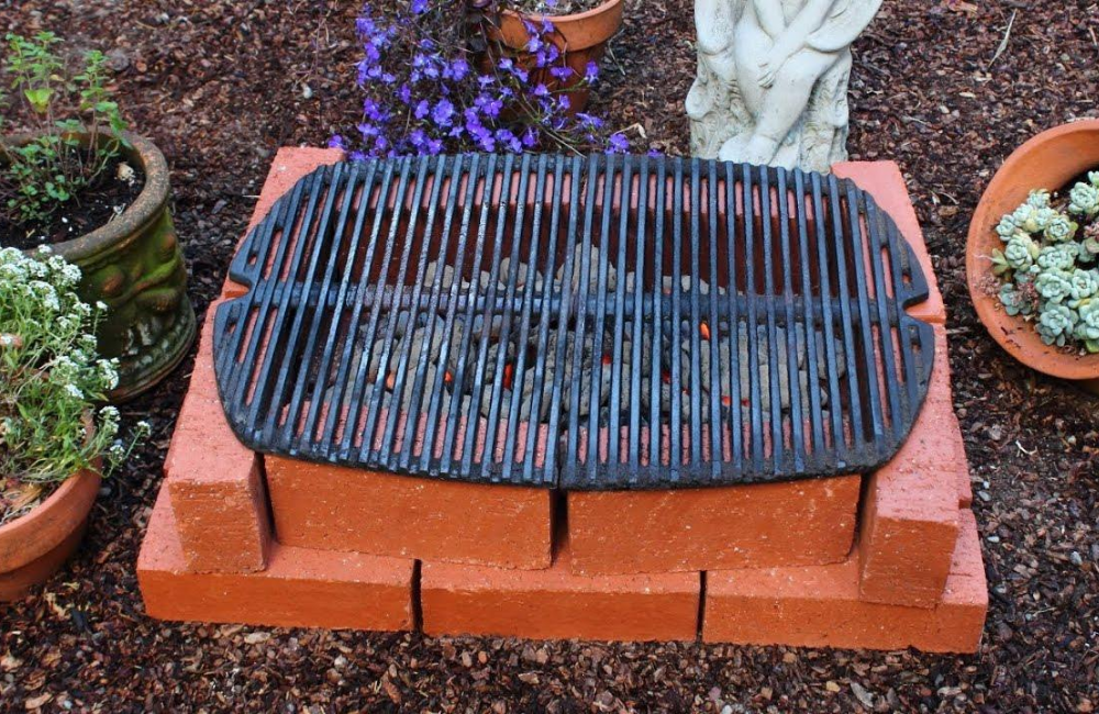 Build Barbeque Grill At Home