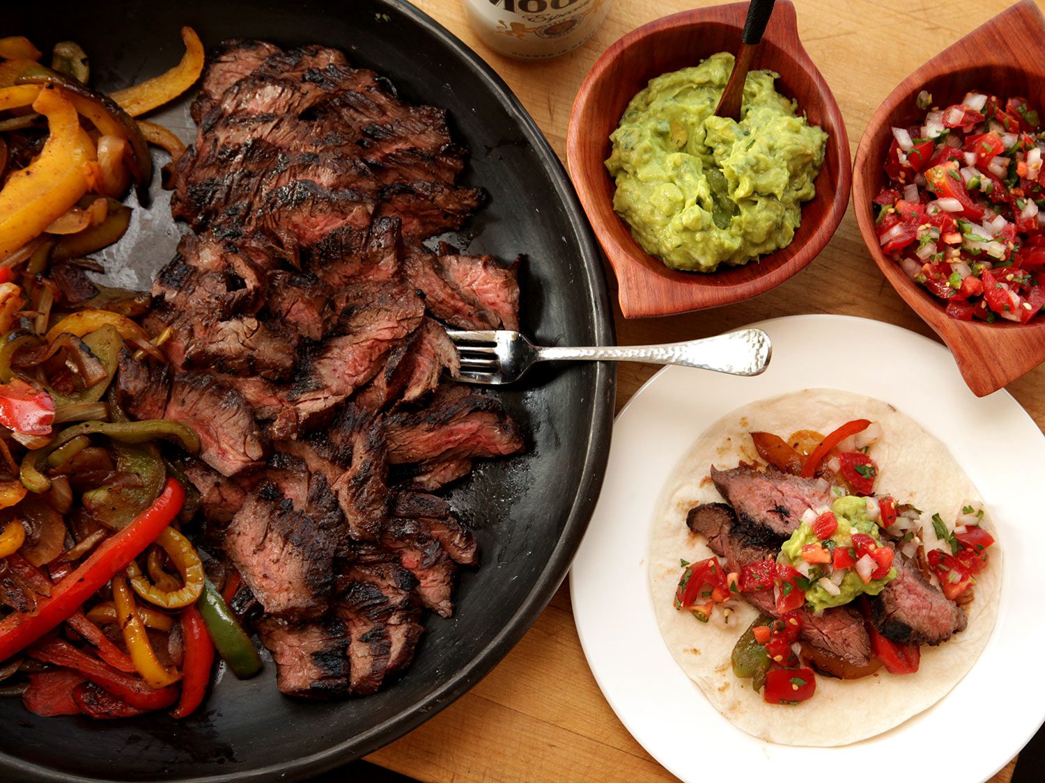 Simple Grilled Steak Fajitas