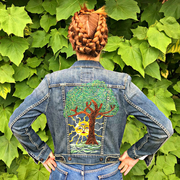 levi's embroidered jacket