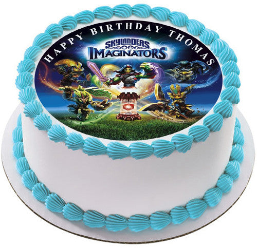 Skylanders Imaginators - Cake & Cupcake Toppers – Prints On Cake (EPoC)