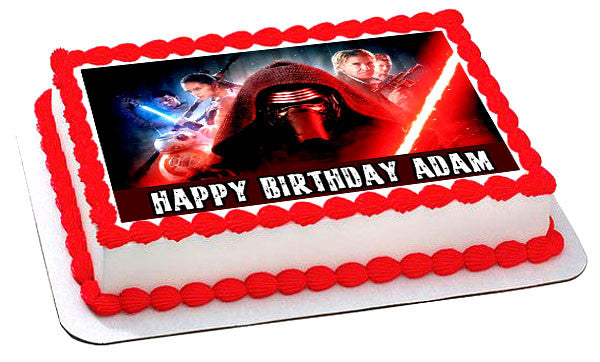 star wars birthday cake toppers