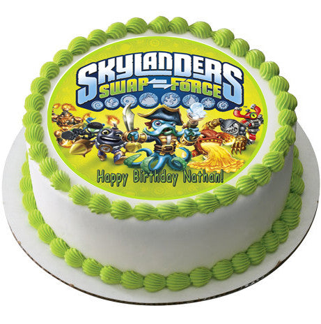 Skylanders Force - Cake Topper OR – Edible Prints On Cake (EPoC)