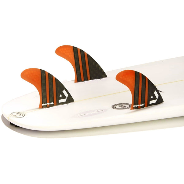 FCS G5 surf fin surfboard carbon fiberglass honey comb Tri Set Thruster M 