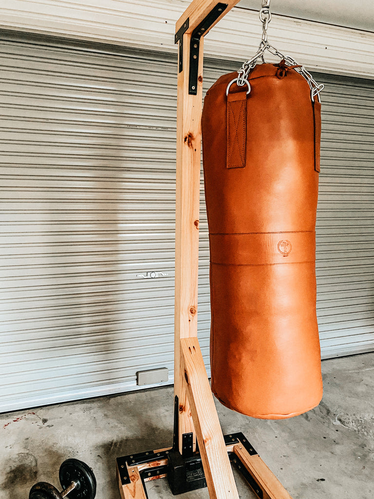 Vintage Leather Heavy Punching Bag